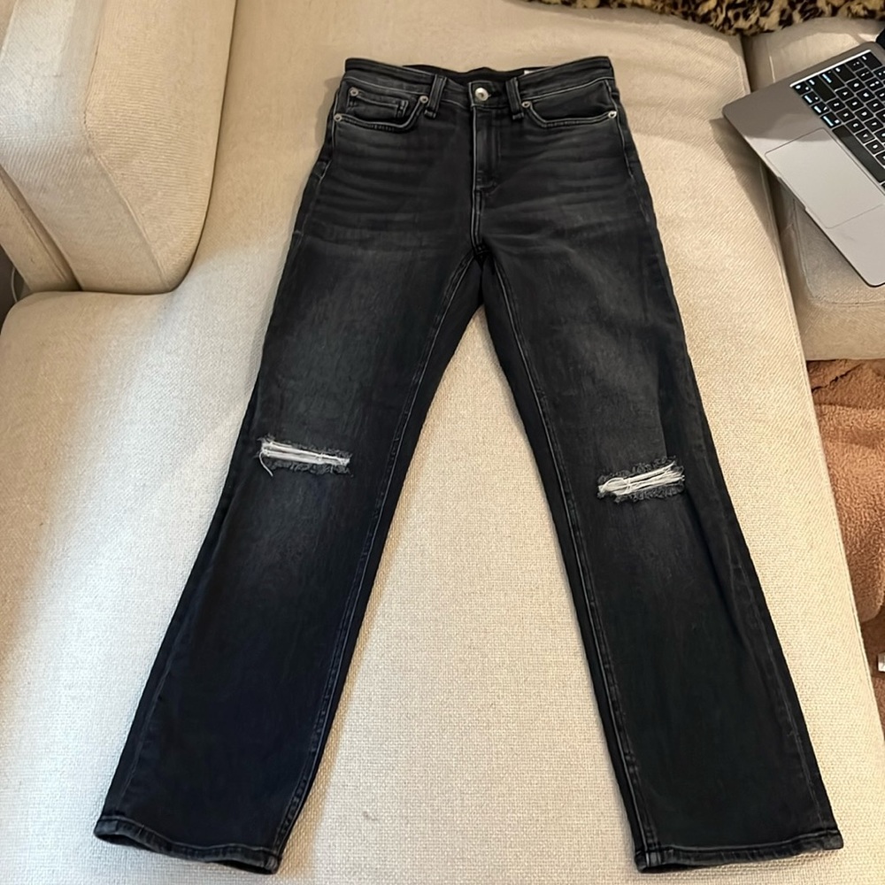 Rag & Bone “Nina High Rise Ankle Cigarette” Jeans - size 25